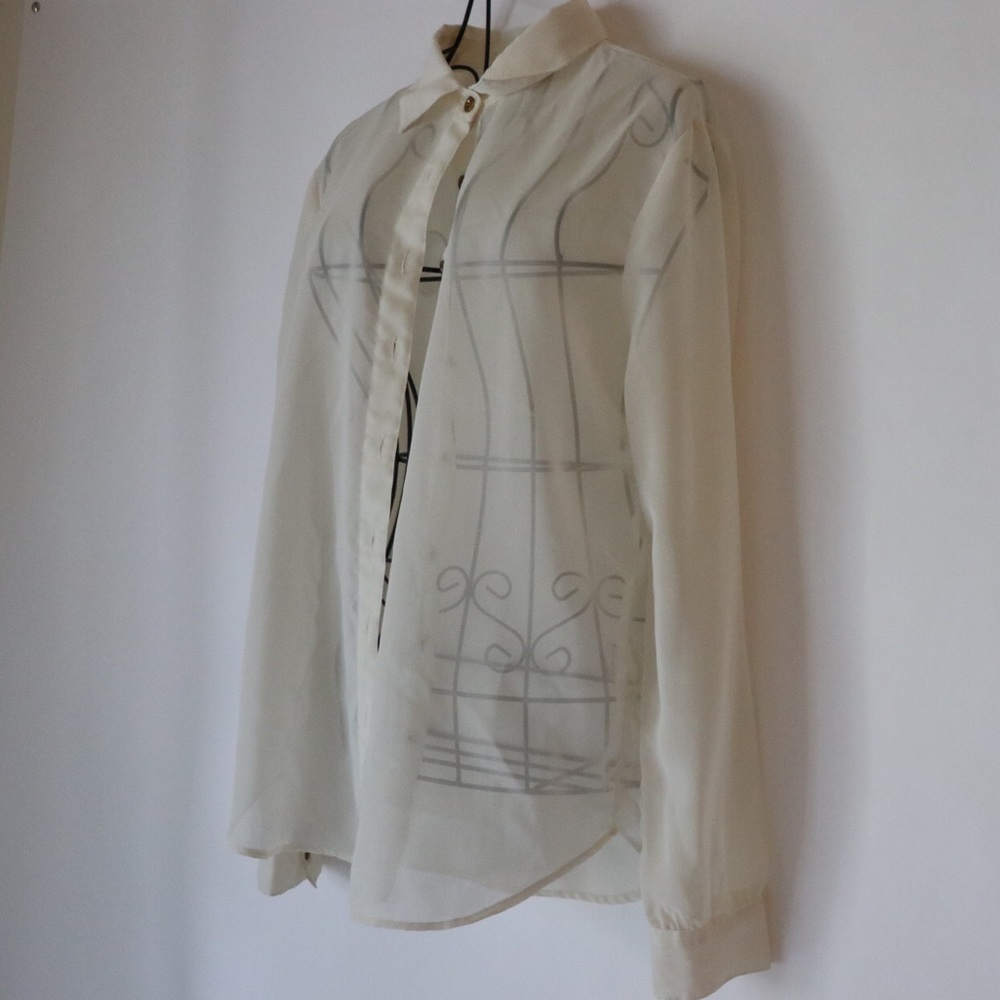 Chole K sheer blouse